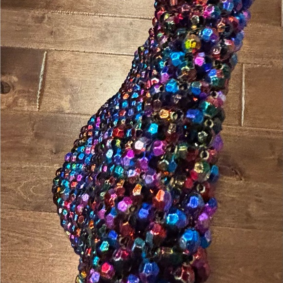 Multicolor Beaded Women's Bag - Picture 7 of 7